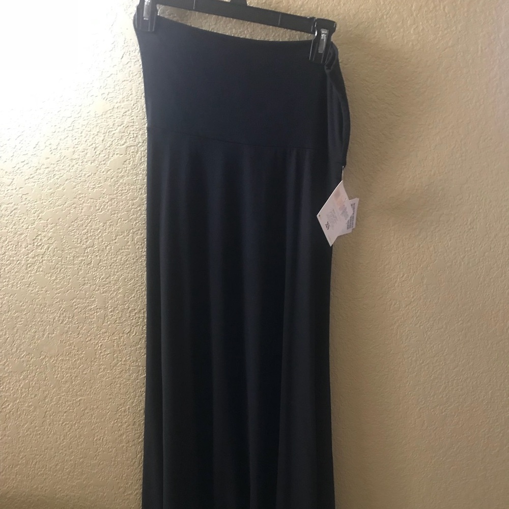 NWT black Lularoe Maxi skirt.